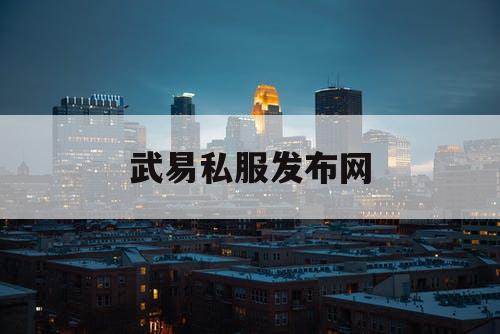 武易私服发布网