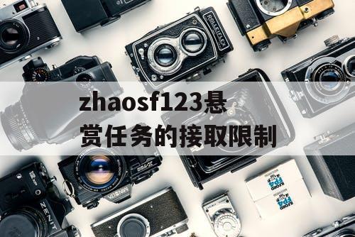 zhaosf123悬赏任务的接取限制