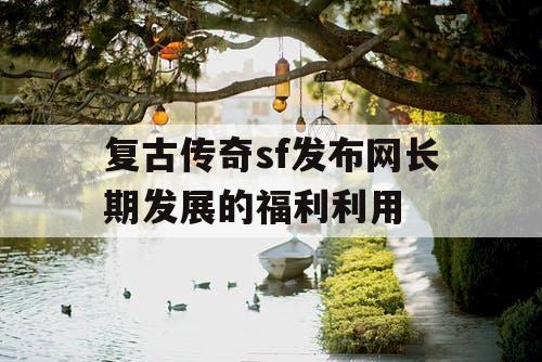 复古传奇sf发布网长期发展的福利利用
