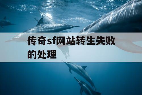 传奇sf网站转生失败的处理