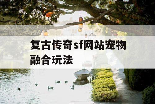 复古传奇sf网站宠物融合玩法