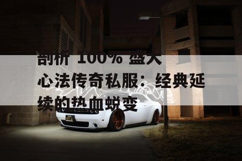 剖析 100% 盛大心法传奇私服：经典延续的热血蜕变