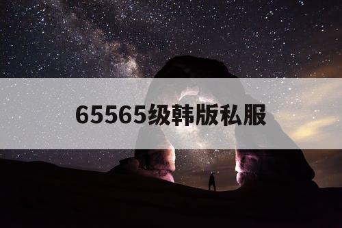 65565级韩版私服