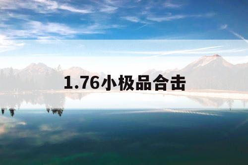 1.76小极品合击