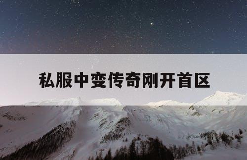私服中变传奇刚开首区