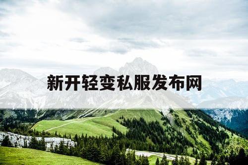 新开轻变私服发布网