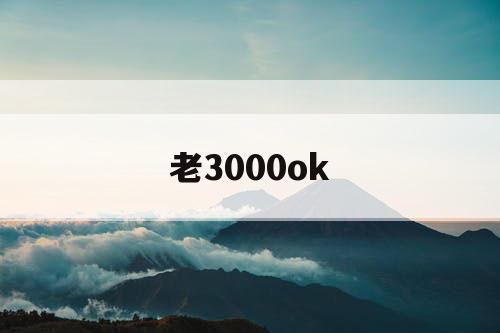 老3000ok