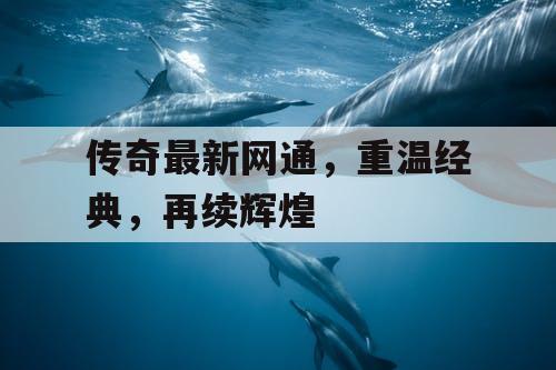 传奇最新网通，重温经典，再续辉煌