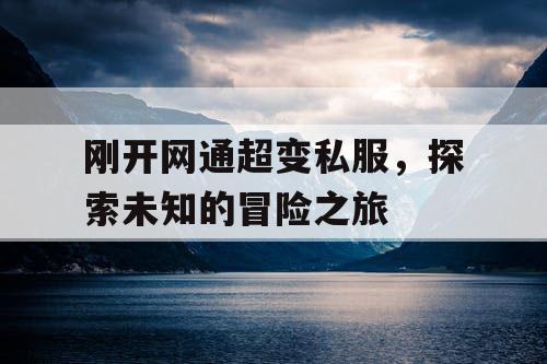 刚开网通超变私服，探索未知的冒险之旅