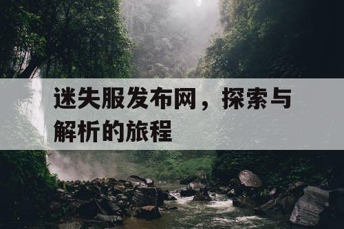 迷失服发布网，探索与解析的旅程