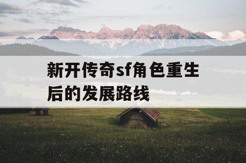 新开传奇sf角色重生后的发展路线