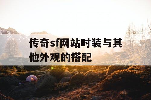 传奇sf网站时装与其他外观的搭配