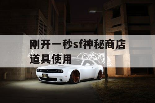 刚开一秒sf神秘商店道具使用