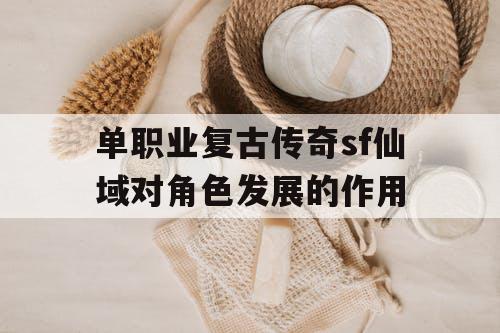 单职业复古传奇sf仙域对角色发展的作用