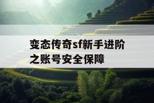 变态传奇sf新手进阶之账号安全保障